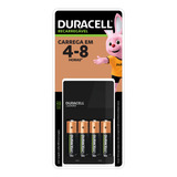 Carregador De Pilhas Recarregáveis Duracell Aa/aaa