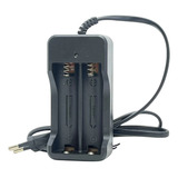 Carregador Duplo C/ Fio Para Bateria Li-ion 18650 Promoção