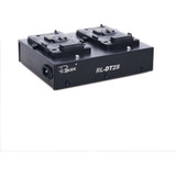 Carregador Duplo Rolux Rl-dt2s Broadcast Para Baterias V-mou Cor Preto