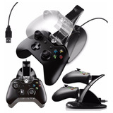 Carregador Duplo Xbox One Para 2 Controle Suporte Vertical