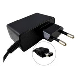 Carregador Fonte Mini Usb V3 Padrão Antigo Bivolt 5v 1a Led