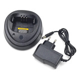Carregador + Fonte P/ Motorola Ep450 Dep450 Novo