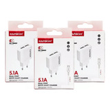 Carregador Fonte Turbo Fast 5.1 A Saída Dupla Usb-tipo C