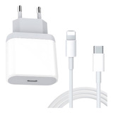 Carregador Fonte Turbo Usb C Para iPhone 7 7 Plus 20w +cabo 