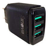Carregador Inova Car-9018 Usb Parede Carregamento Turbo Negro