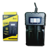 Carregador Lcd Duplo Bateria 26650 Lanternas
