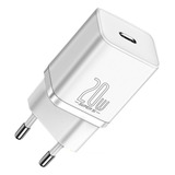 Carregador Mini Turbo Rápido 20w Baseus Usb-c Type-c Pd Qc