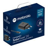 Carregador Motorola Turbo Moto One 20w