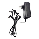 Carregador Para Pedal 9v 1000ma Bivolt