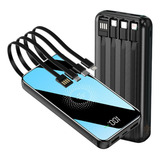 Carregador Portátil Power Bank Com Indução 10.000 A Peining