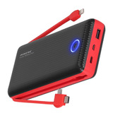 Carregador Power Bank Portátil Usb 20000mah