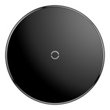 Carregador Qi Indução Baseus Simple + Cabo Lightning 10w Cor Preto