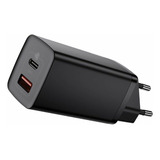 Carregador Rápido Baseus Gan2 Lite 65w Usb-c Pd Qc 3.0