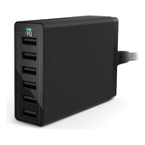 Carregador Rápido Multi Saídas Usb 6 Aparelhos Anker