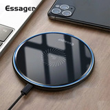 Carregador Sem Fio Por Indução Qi Wireless 15w Essager