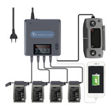 Carregador Simultâneo Hub Mavic 2 Pro Mavic 2 Zoom Bivolt