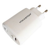 Carregador Tomada 45w Plug Adaptador Fonte Turbo Usb Tipo C 