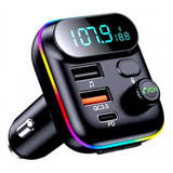 Carregador Transmissor Veicular Com Mp3 Player Bluetooth 5.1