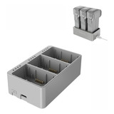 Carregador Triplo Inteligente Para Dji Mini 3 - Pro