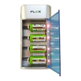 Carregador Universal Aa Aaa C D 9v Com 4 Pilha C 2900mah