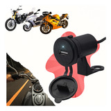 Carregador Usb Celular De Moto Universal Impermeavel Charge