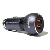 Carregador Veicular 2 Portas Usb Turbo Qualcomm 3.0 C/cabo