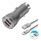 Carregador Veicular Usb Turbo Qualcomm 3.0