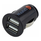 Carregador/adaptador Veicular Para Celular Usb Duplo