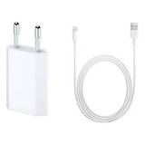 Carregador iPhone 5 5s 6 6s 7 Celular Cabo Usb + Fonte Novo