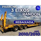 Carreta Prancha 3 Eixos Rebaixada Randon