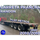 Carreta Randon 2010/2010 Prancha 14,40 M. C/ Pneus