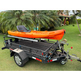 Carreta Reboque 4x1- Fazendinha,moto,quadri E Jetsky-lonada