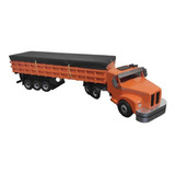 Carreta Scânia 111 Jacaré Graneleiro Miniatura 