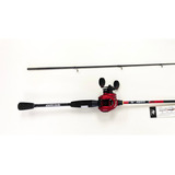Carretel Carretilha + Vara De Pesca Albatroz Kit Pesqueiro