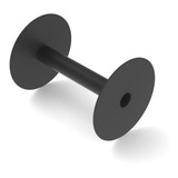 Carretel Plástico Para Elastico, Fitas - 200 Unidades