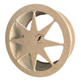 Carretilha 32 Cm Catraca Pipa Raia Madeira Envio Imediato 