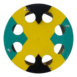 Carretilha De Madeira P/pipa 12p. 30cm Pintada C/rolamento