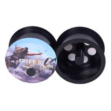 Carretilha Média 21cm Free Fire P/ Linha De Pipa - Rolamento