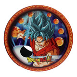 Carretilha Média 21cm Linha Pipa Rolamento Dragon Ball Goku