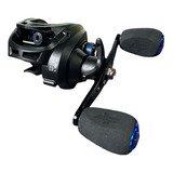 Carretilha Pesca Albatroz M21 Pro Slim Esquerda 9kg Cores Cor Preto/azul