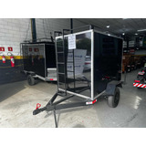 Carretinha Bau Em Acm 2.00 X 1.20 X 1.50 - Carreta Bau 0km