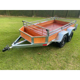 Carretinhas Trucada 0km , Mede 1,40 X 2,50 Mais Cesta
