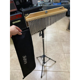Carrilhao Gope Duplo C/capa 60 Barras De Aluminio Percussão