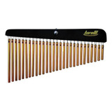 Carrilhao Torelli Ta303 24 Notas Aluminio Dourado
