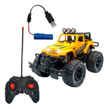 Carrinho Brinquedo Controle Remoto Sem Fio 7 Funções C/ Led