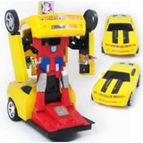 Carrinho Camaro Transformers Bate E Volta