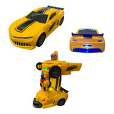 Carrinho Camaro Transformers Robô Brinquedo Infatil