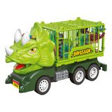Carrinho Caminhão Dinotruck Brinquedo Com Fricção