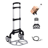 Carrinho Carregar Caixas Compras Transporte Dobravel 70kg
