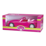 Carrinho Carro Conversível Para Boneca Barbie 46cm Roma